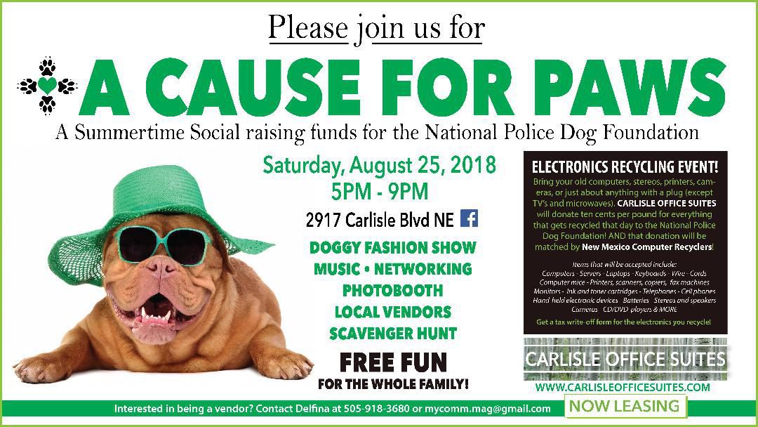 Fundraising Event for the National Police Dog Foundation